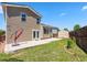 Enjoy the outdoors with a spacious patio and a backyard with ample space for recreation at 19560 E 18Th Pl, Aurora, CO 80011