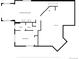 Detailed floor plan featuring a recreation room, bedroom, bathrooms, and utility room layout at 2164 Foothills S Dr, Golden, CO 80401