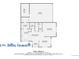 Two-story home floor plan, 1450 sq ft at 4508 E Louisiana Ave, Denver, CO 80246