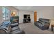 Cozy living area with a fireplace and comfortable furnishings at 1225 Baker St, Longmont, CO 80501