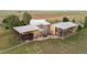 Aerial view of luxury estate with large lot at 11881 County Road 37, Fort Lupton, CO 80621