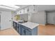 Modern kitchen featuring island with sink, stainless steel appliances, and recessed lighting at 9409 W 89Th Cir, Broomfield, CO 80021