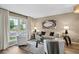 Cozy living room features a large window, neutral decor and lots of natural light at 9306 Garrison Dr, Broomfield, CO 80021