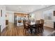 Dining room with hardwood floors and lots of natural light at 27957 E 9Th Dr, Aurora, CO 80018