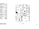 Detailed first floor plan illustrating the layout and dimensions of the home at 1738 Edgewater Pl, Longmont, CO 80504