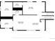 Layout featuring a spacious living room, dining area, kitchen, and additional rooms with labeled dimensions at 2452 Shetland Trl, Elizabeth, CO 80107