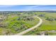 Stunning aerial view of a neighborhood surrounded by lush greenery and a sprawling landscape at 3163 Windstream Ln, Elizabeth, CO 80107