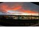 Panoramic city view showing dramatic sunset colors reflecting off the landscape at 2862 S Galapago Ct, Englewood, CO 80110