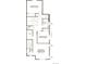 Second-floor layout featuring three bedrooms, including an owner's suite with a walk-in closet and bathroom at 4594 S Versailles St # B, Aurora, CO 80015