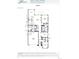 Detailed floor plan featuring an open layout, primary bedroom, kitchen, laundry, garage, and covered patio at 11134 Amber Light Cir, Littleton, CO 80125