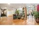 Welcoming lobby with plants, comfortable seating, and lots of natural light creating an inviting common space at 275 S Harrison St # 210, Denver, CO 80209