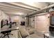 Spacious unfinished basement featuring concrete floor, exposed ceiling, and versatile area for relaxing or recreation at 9448 Richfield St, Commerce City, CO 80022