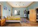 Bright bedroom features wood floors, large windows, and natural light at 1426 Rembrandt Rd, Boulder, CO 80302