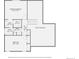 Second floor plan featuring two bedrooms, two bathrooms, and walk-in closet with dimensions at 12036 Monaco Dr, Brighton, CO 80602