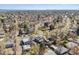 Aerial view of a residential neighborhood with tree lined streets and well-kept homes at 1325 S Ivy Way, Denver, CO 80224