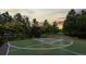 Private basketball court with professional-grade surface is perfect for sports enthusiasts at 6122 Maroon Peak Pl, Castle Rock, CO 80108