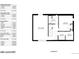 Basement floor plan showing the layout of Gathering room, laundry, bedroom and bathroom at 954 E Costilla Ave, Centennial, CO 80122