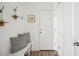 Bright entryway with built-in bench, featuring gray pillows at 270 Maddox Ln, Erie, CO 80516