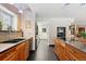 Kitchen layout with stainless steel appliances and an open floor plan at 831 Crescent Dr, Boulder, CO 80303