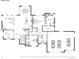 Detailed floorplan showcasing the main level layout with spacious living areas and garage at 1151 Kenosha Dr, Larkspur, CO 80118