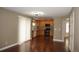 Open-concept living space combining a kitchen with a living area, perfect for modern living and entertaining guests at 20630 E Hamilton Ave, Aurora, CO 80013
