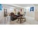 Cozy finished basement featuring neutral carpet and comfortable seating area at 8403 Chase Dr, Arvada, CO 80003