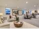Spacious living room with modern furnishings at 3961 S Clermont St, Cherry Hills Village, CO 80113