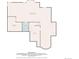 Open basement floor plan with recreation room, utility, storage area, and a full bathroom at 34 Amaranth Dr, Littleton, CO 80127