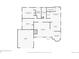 Detailed floor plan showcasing the layout of the first floor of this home at 4550 S Fox St, Englewood, CO 80110