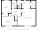 Second floor plan featuring three bedrooms, two bathrooms, and a walk-in closet at 5199 Arbutus St, Arvada, CO 80002