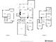 Detailed floor plan showcasing the layout of a three-story house with labeled rooms and dimensions at 5311 S Danube Ct, Centennial, CO 80015