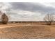 Scenic view of a neighborhood with well-maintained walking path and open spaces on an overcast day at 463 Mazzini St, Erie, CO 80516