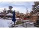 Spacious backyard with picnic table, seating, hammock, and plenty of room for outdoor activities at 3701 S Grant St, Englewood, CO 80113