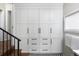 Bright laundry room with ample storage and updated cabinetry at 350 Cherry St, Denver, CO 80220