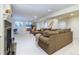 Finished basement with open layout and plenty of natural light at 5110 S Logan Dr, Greenwood Village, CO 80121