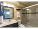 Modern bathroom with glass shower, sleek vanity, and elegant fixtures, offering a spa-like experience at 1881 Alma Ln, Superior, CO 80027