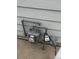 Close-up view of the gas meter at 6396 S Hill St, Littleton, CO 80120