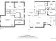 Detailed floor plan showcasing layout of both floors, including room dimensions and key features at 673 Brentwood St, Lakewood, CO 80214