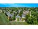 Aerial view highlighting the home's setting within a neighborhood close to a vast green space at 1588 W 111Th Ave, Northglenn, CO 80234