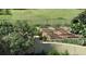 Elevated view of an established vegetable garden at 1069 Crestmoor Dr, Boulder, CO 80303