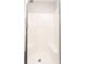 Enclosed shower stall with molded seat at 9617 W Chatfield Ave # E, Littleton, CO 80128
