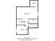 Floor plan of the basement showing a recreation room, bedroom, bathroom, utility room, and storage space at 6760 Mariposa Ct, Denver, CO 80221