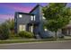 Charming two-story home featuring modern architecture, a well-manicured lawn, and lush landscaping at 6760 Mariposa Ct, Denver, CO 80221
