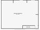 Unfinished basement floor plan showing the dimensions of a large open space at 6055 Point Rider Cir, Castle Rock, CO 80104