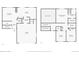 Detailed floor plan showcasing the layout of the first and second stories at 19430 E 58Th Dr, Aurora, CO 80019