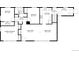 Detailed floor plan illustrating the layout of the home, showcasing room dimensions and connections at 2401 E 35Th Ave, Denver, CO 80205
