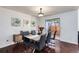 Well-appointed dining room with stylish furniture and decor, creating an inviting space for meals and gatherings at 14120 E Warren Pl, Aurora, CO 80014