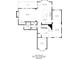 Detailed floor plan showcasing layout of main level, including kitchen, office and living spaces at 11930 E Lake Cir, Greenwood Village, CO 80111