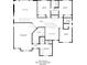 Detailed floor plan showcasing layout of second level, including bedrooms and bathrooms at 11930 E Lake Cir, Greenwood Village, CO 80111