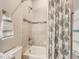 Clean bathroom with a shower/tub combo at 11250 Florence St # 28E, Commerce City, CO 80640